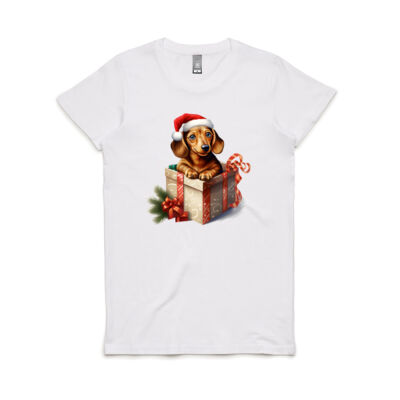 CHRISTMAS TEE  - Women's Maple Tee - Women's Maple Tee Thumbnail